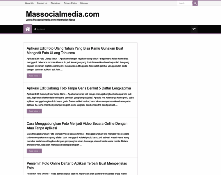Massocialmedia.com thumbnail