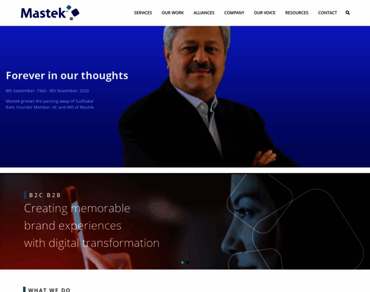 Mastek.co.uk thumbnail