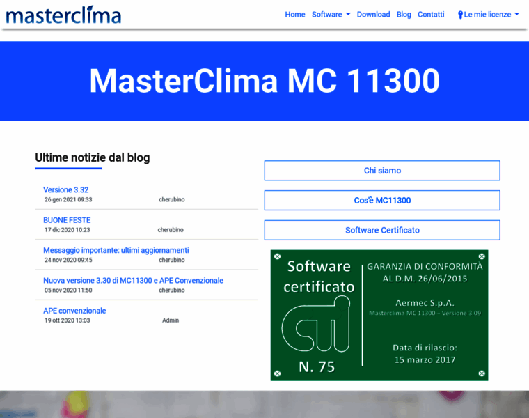 Masterclima.info thumbnail