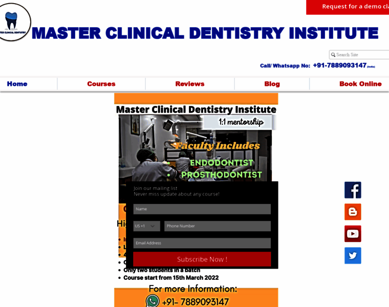 Masterclinicaldentistry.com thumbnail