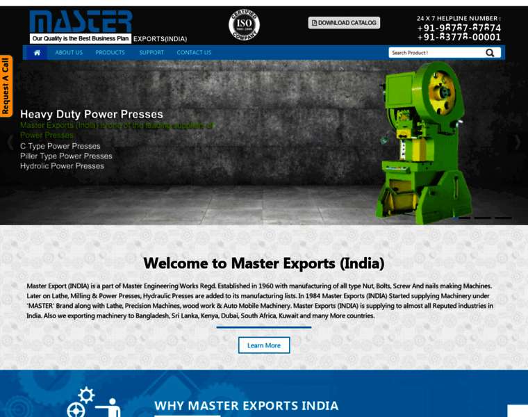 Masterexportsindia.com thumbnail