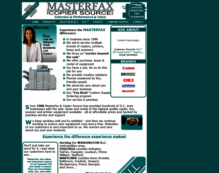Masterfaxcopier.com thumbnail
