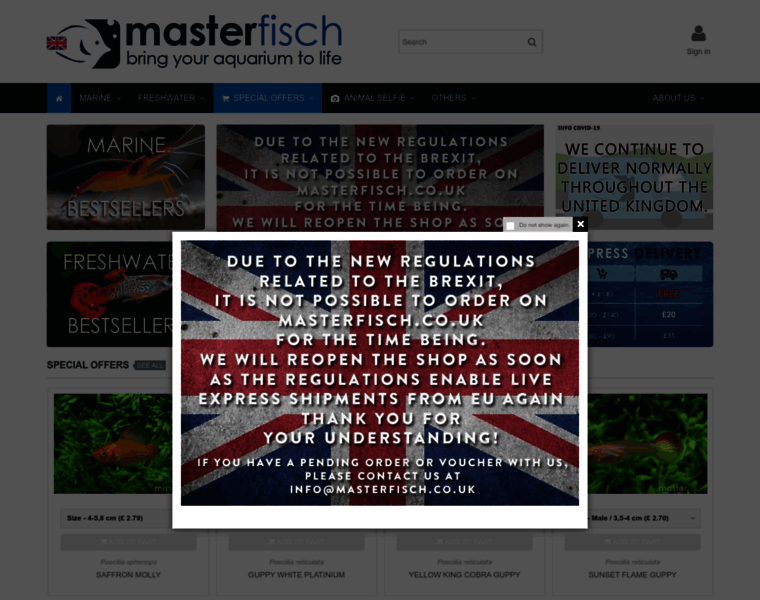 Masterfisch.co.uk thumbnail