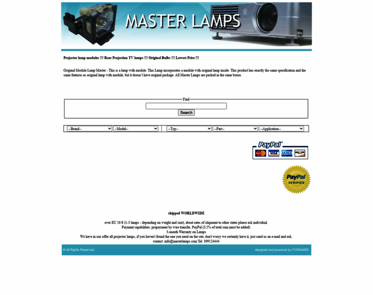 Masterlamps.com thumbnail