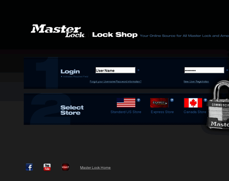 Masterlockshop.com thumbnail