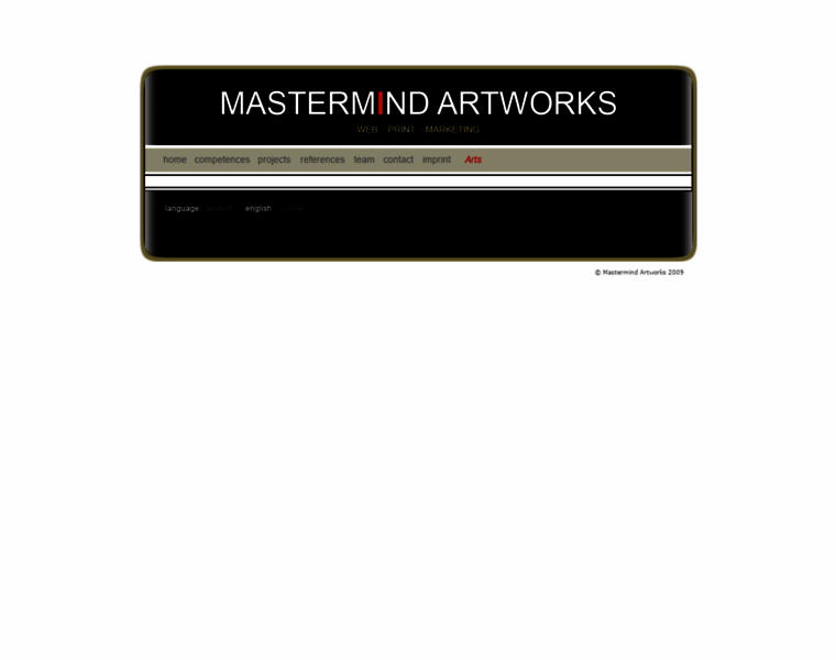 Mastermind-artworks.com thumbnail