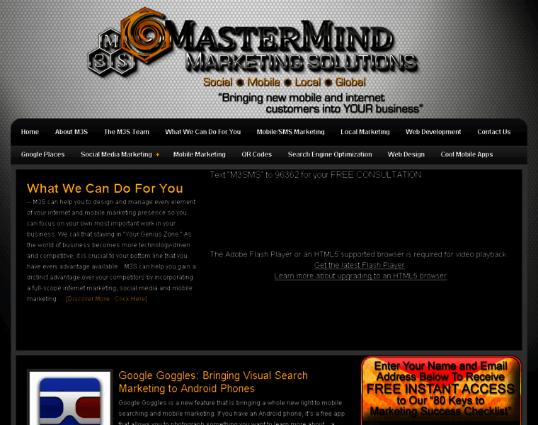 Mastermindmarketingsolutions.com thumbnail