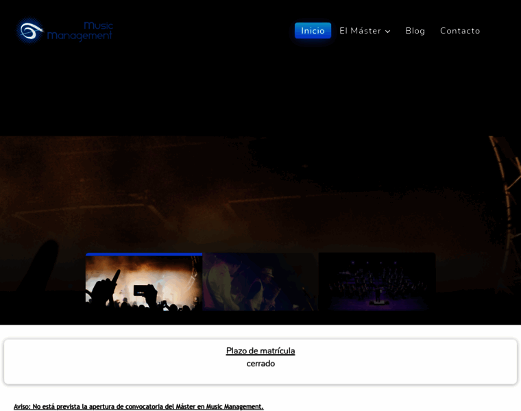 Mastermusicmanagement.com thumbnail