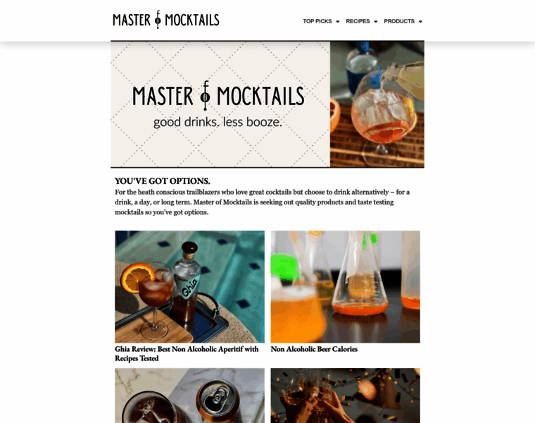Masterofmocktails.com thumbnail