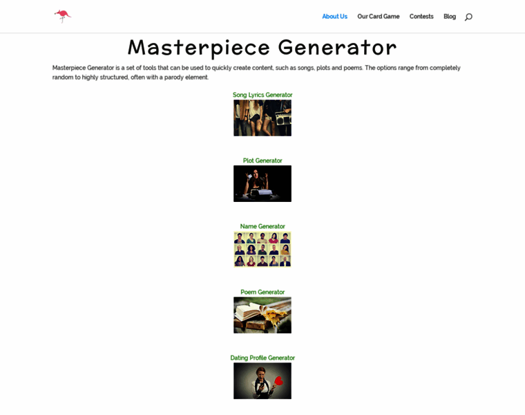 Masterpiece-generator.org.uk thumbnail