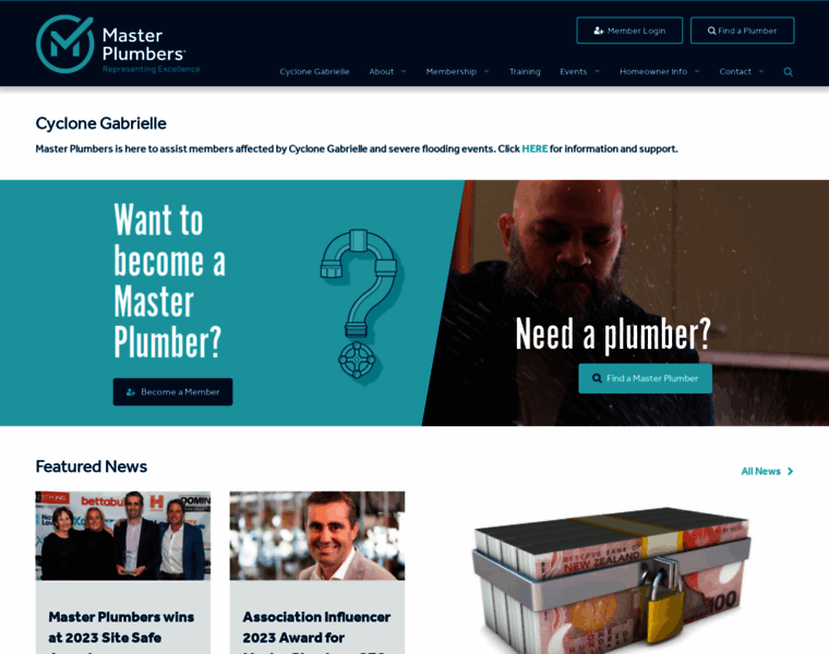 Masterplumbers.org.nz thumbnail