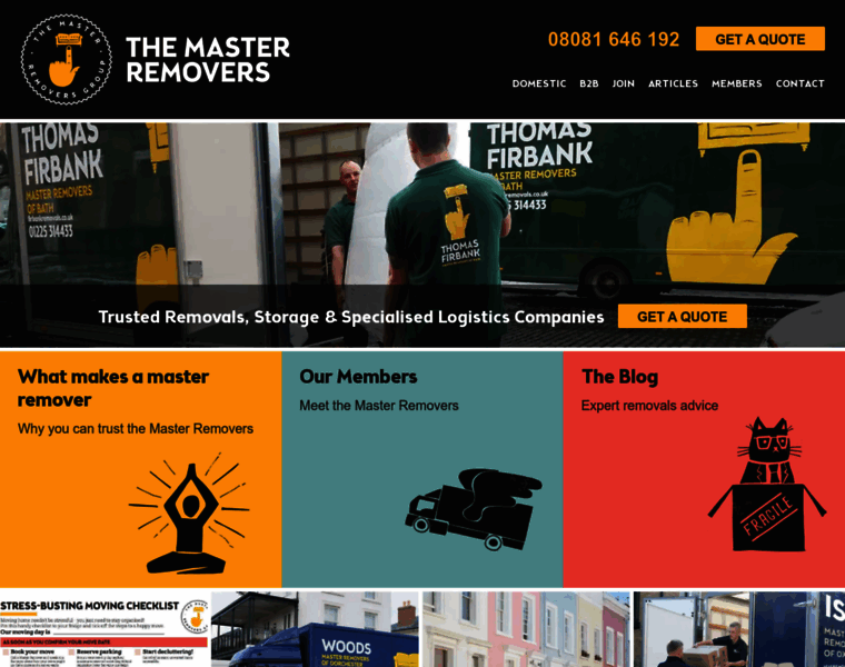 Masterremovers.co.uk thumbnail