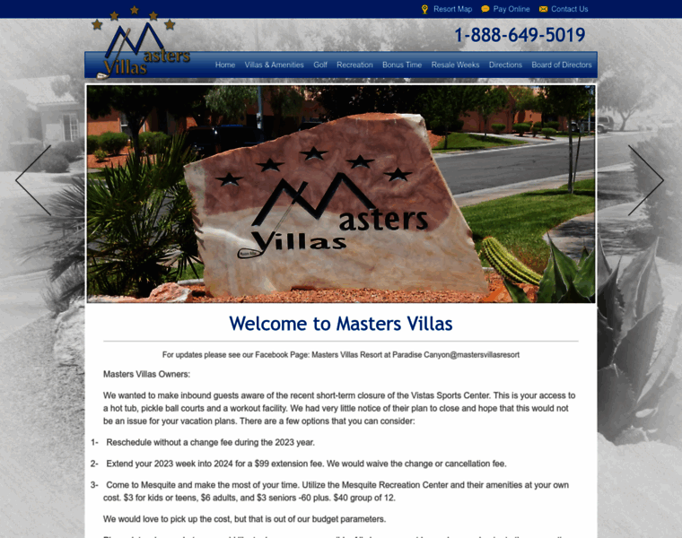 Mastersvillas.com thumbnail
