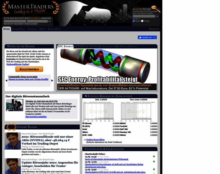 Mastertraders.de thumbnail Mastertraders.de thumbnail