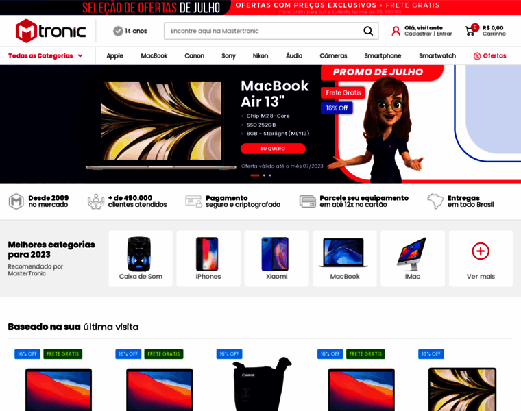 Mastertronic.com.br thumbnail