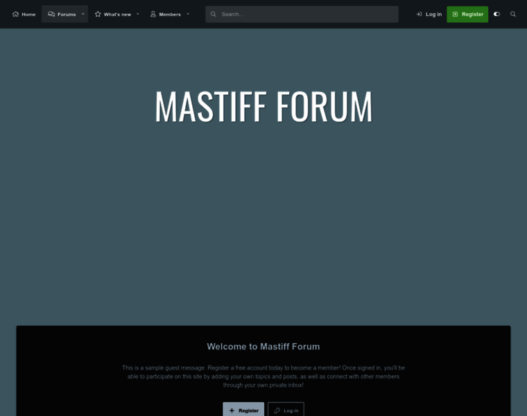 Mastiff-forum.com thumbnail