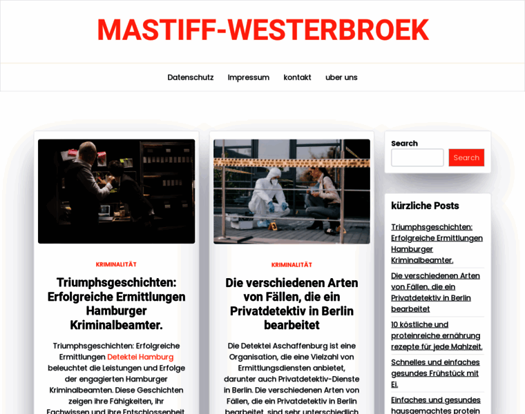 Mastiff-westerbroek.de thumbnail