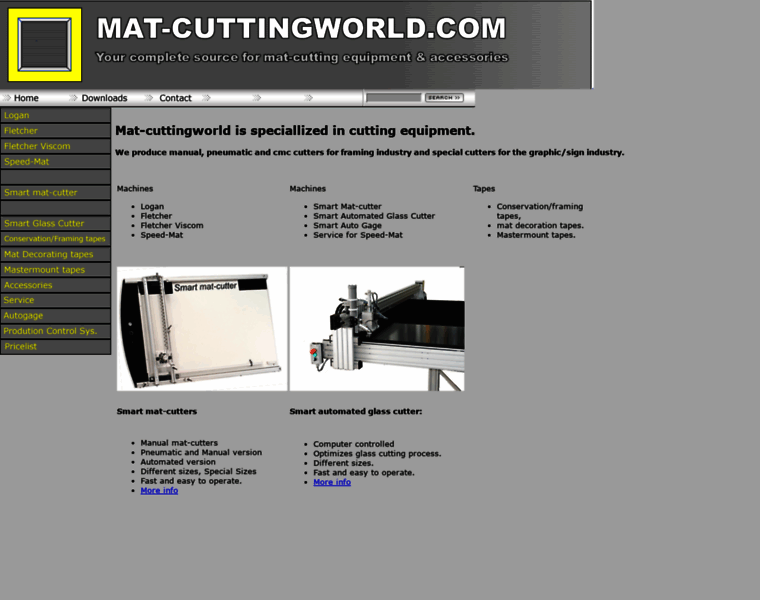 Mat-cuttingworld.com thumbnail