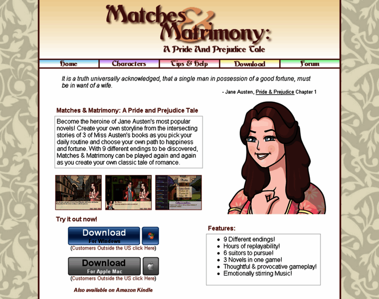 Matchesandmatrimony.com thumbnail