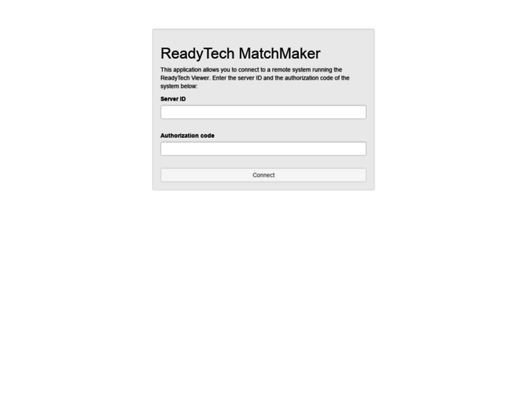 Matchmaker.readytech.com thumbnail