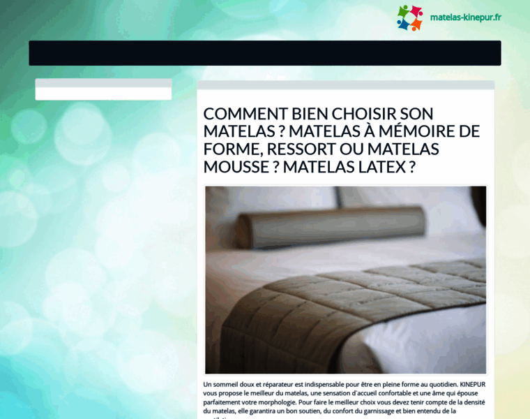 Matelas-kinepur.fr thumbnail