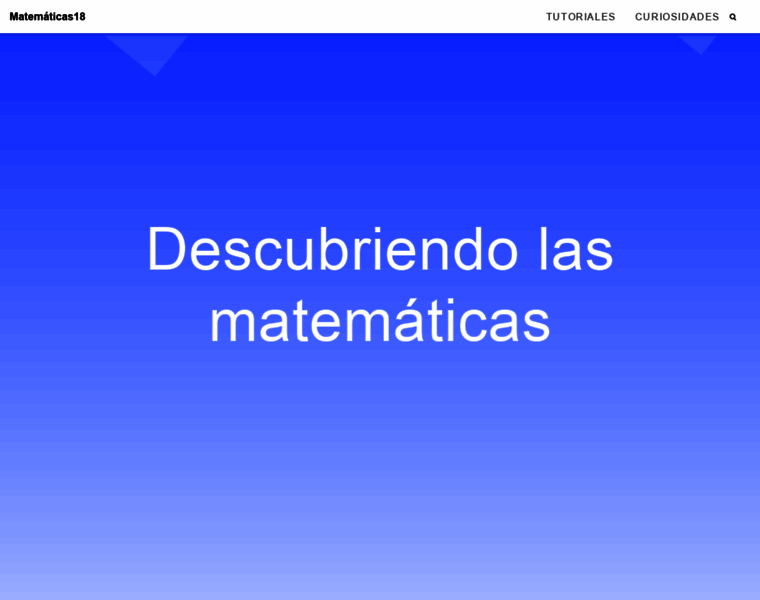 Matematicas18.com thumbnail