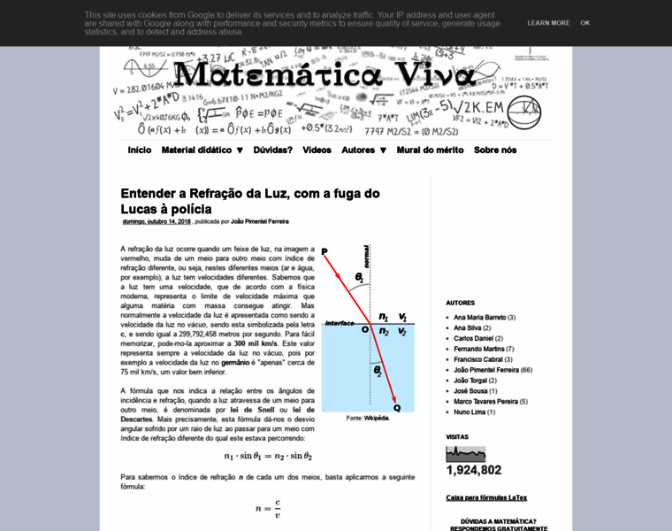 Matematicaviva.pt thumbnail
