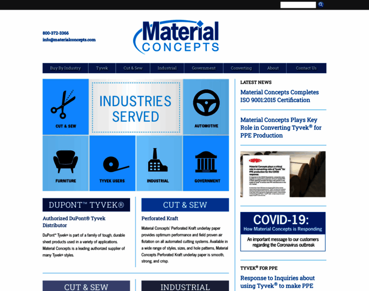 Materialconcepts.com thumbnail