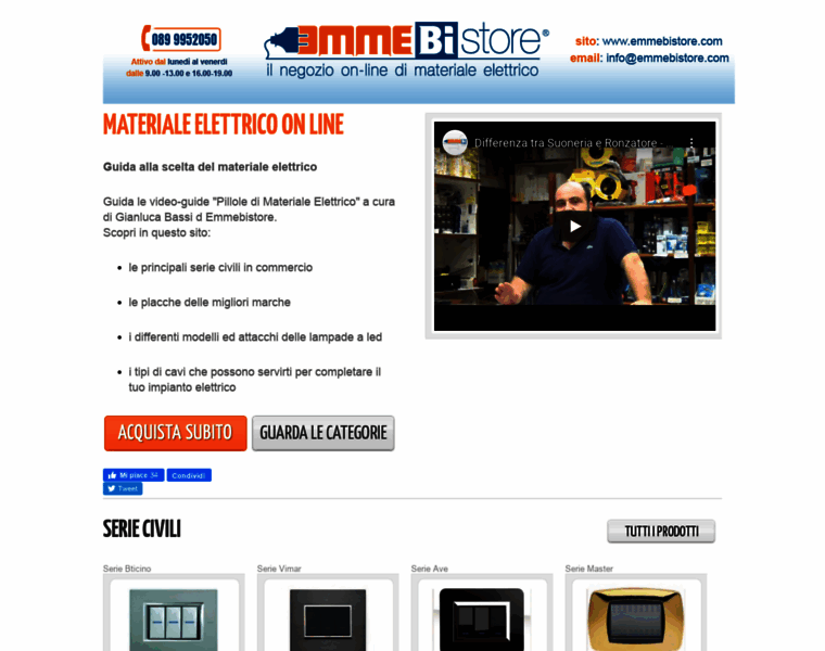 Materialeelettricoonline.com thumbnail