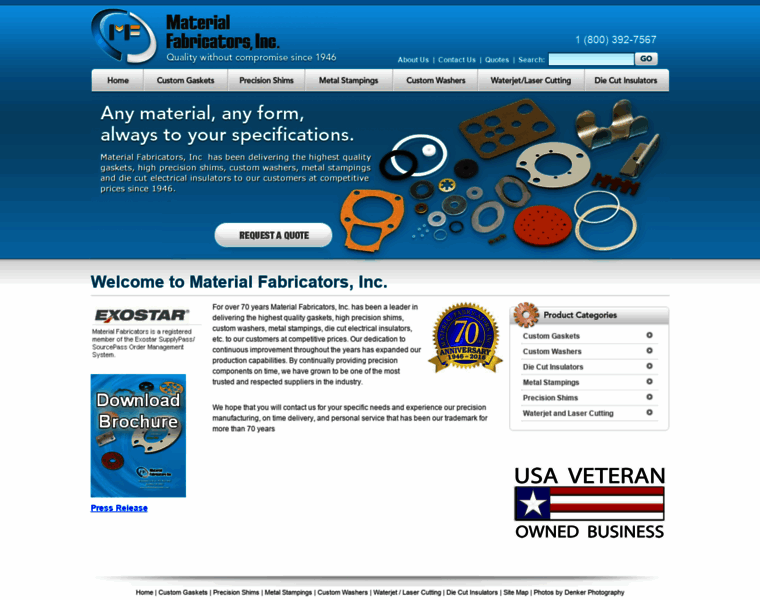 Materialfabricators.com thumbnail