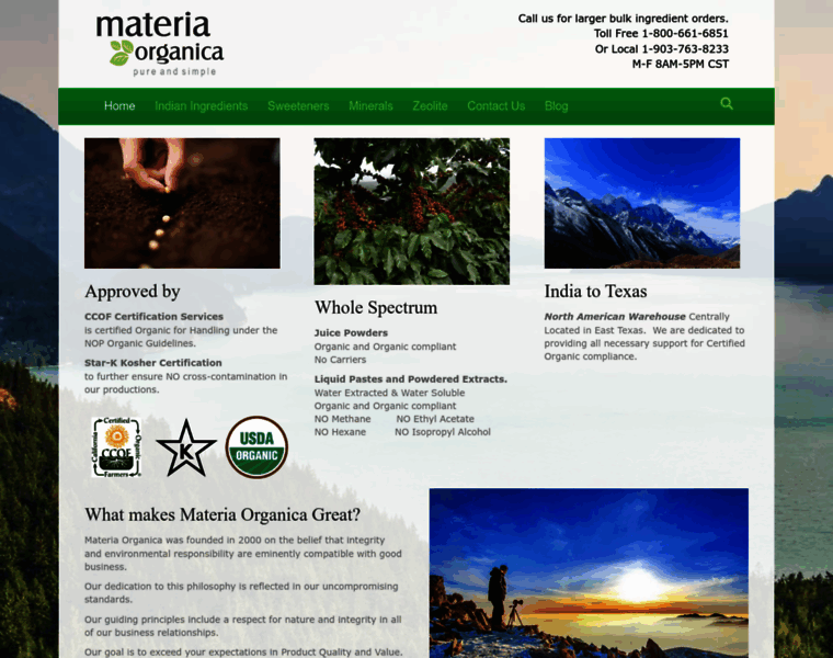 Materiaorganica.com thumbnail