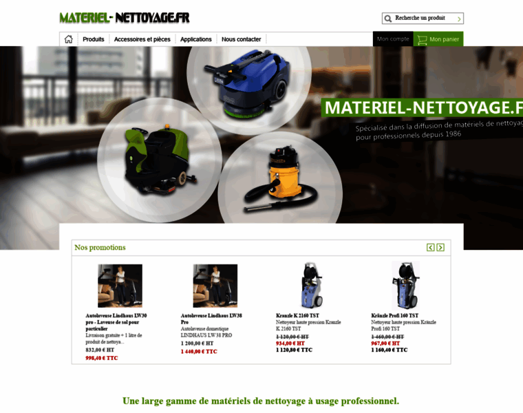 Materiel-nettoyage.fr thumbnail