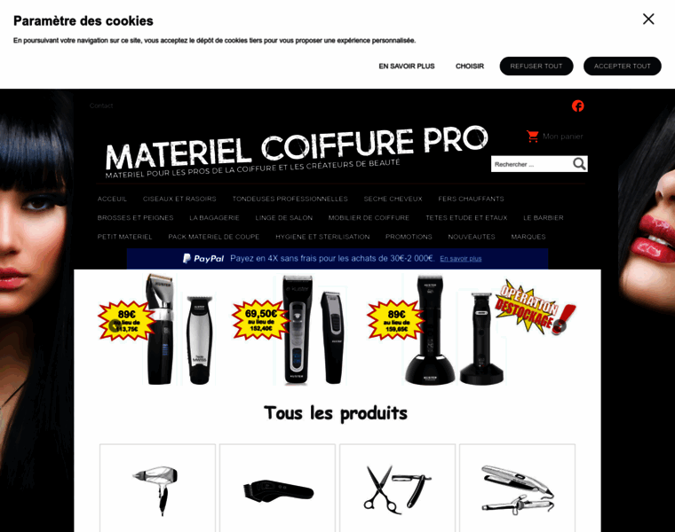 Materielcoiffure-pro.com thumbnail