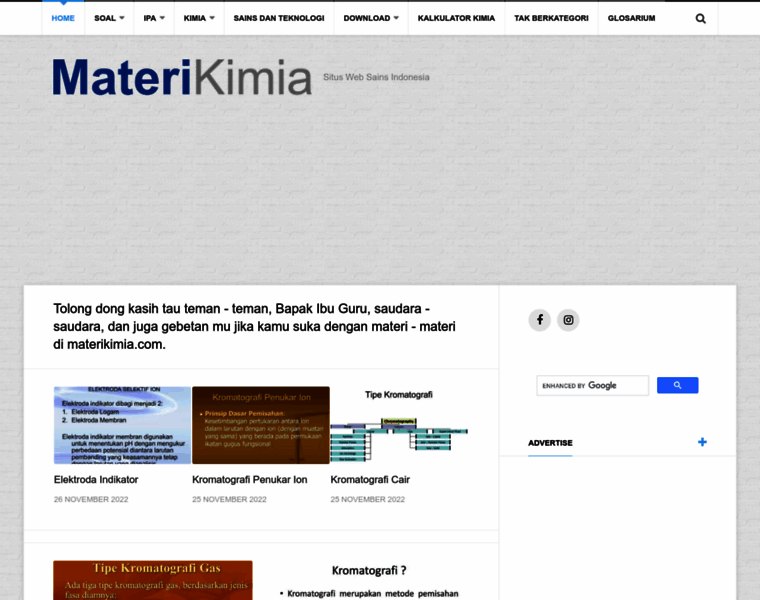 Materikimia.com thumbnail
