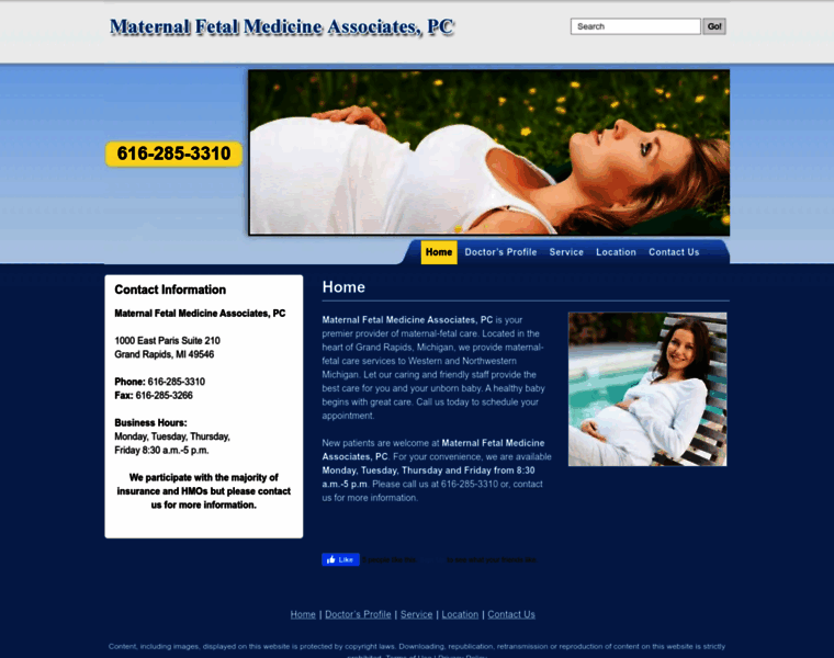 Maternalfetalmedicinemi.com thumbnail