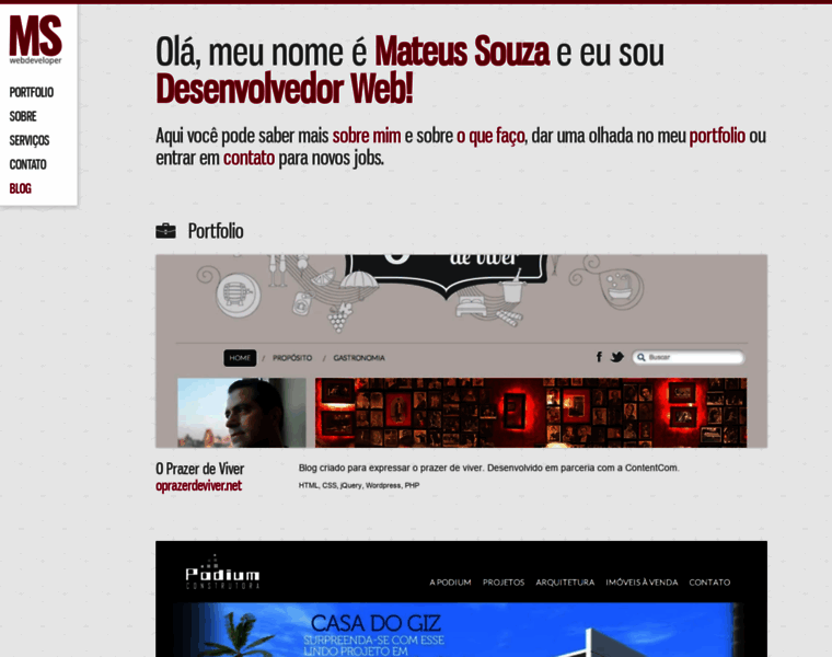 Mateussouzaweb.com thumbnail