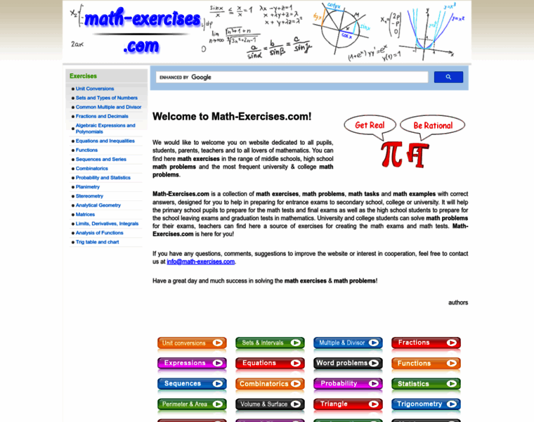 Math-exercises.com thumbnail Math-exercises.com thumbnail