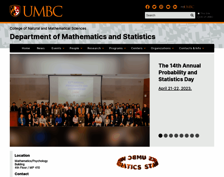 Math.umbc.edu thumbnail