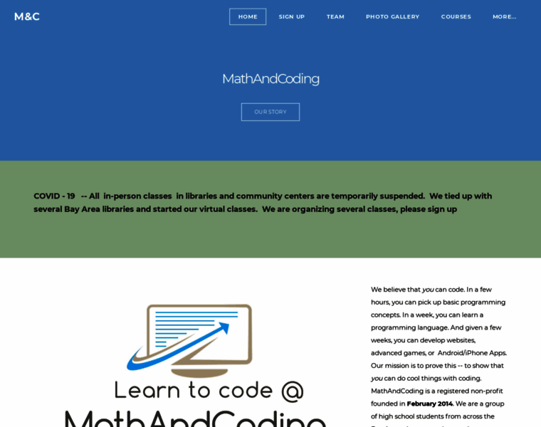 Mathandcoding.org thumbnail