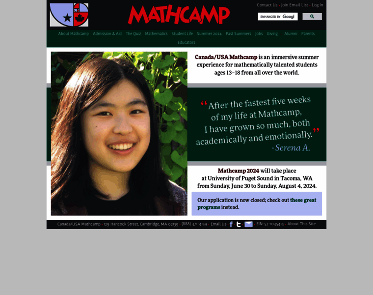 Mathcamp.org thumbnail