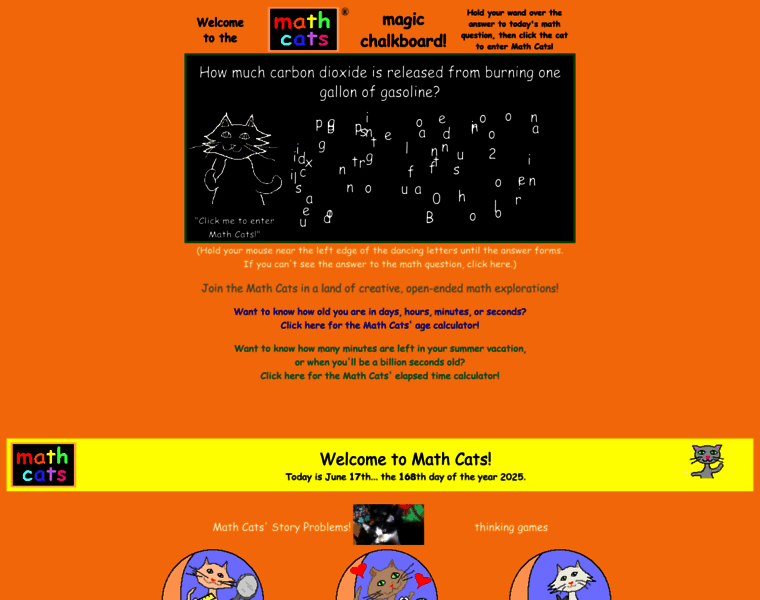 Mathcats.com thumbnail Mathcats.com thumbnail