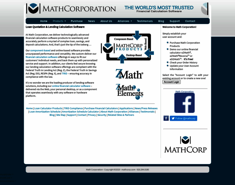 Mathcorp.com thumbnail