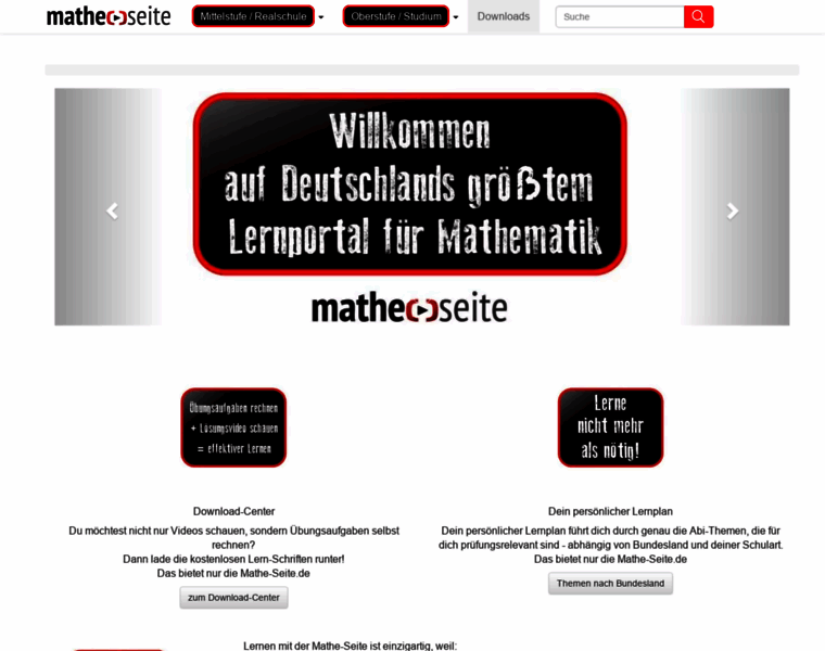 Mathe-seite.de thumbnail