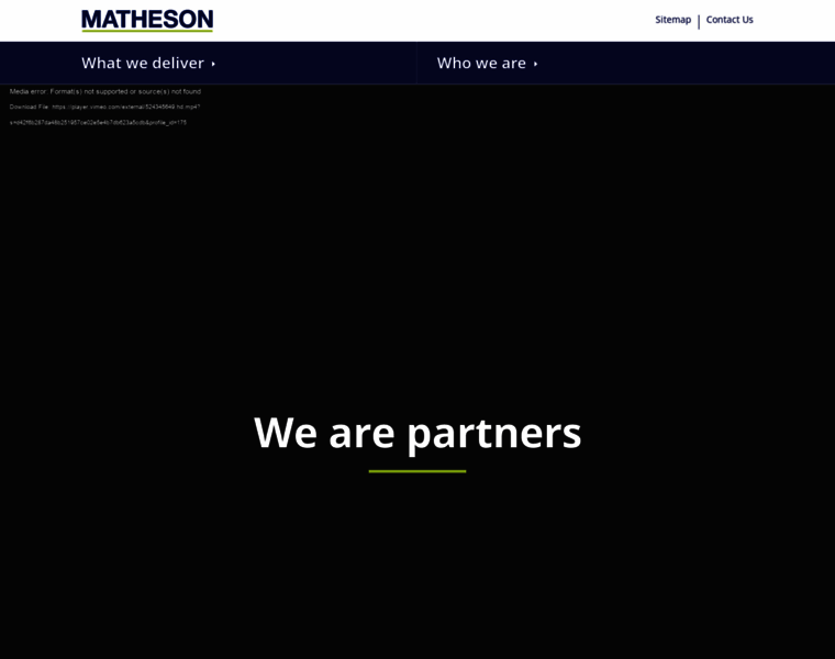 Mathesonconstructors.com thumbnail