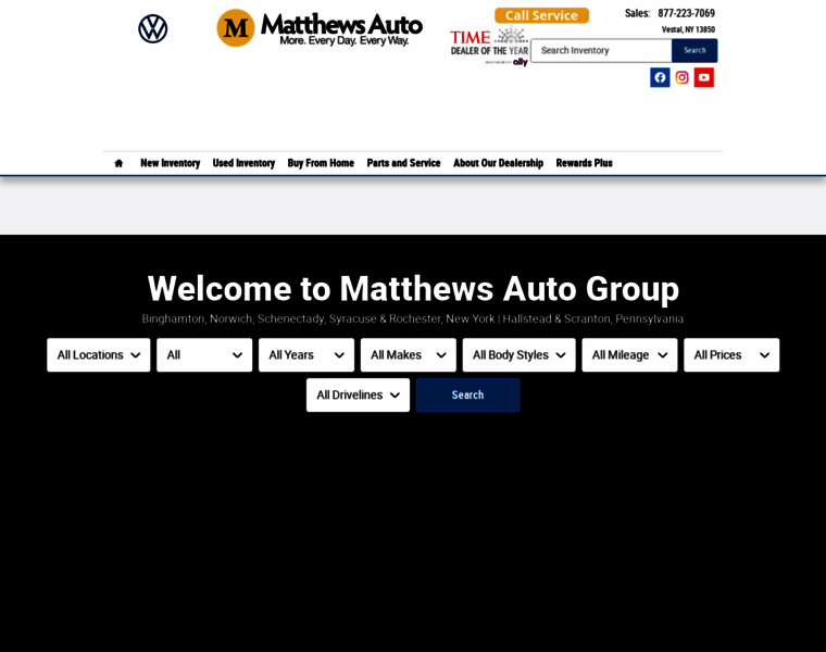 Mathewsauto.com thumbnail