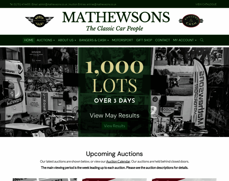 Mathewsons.co.uk thumbnail