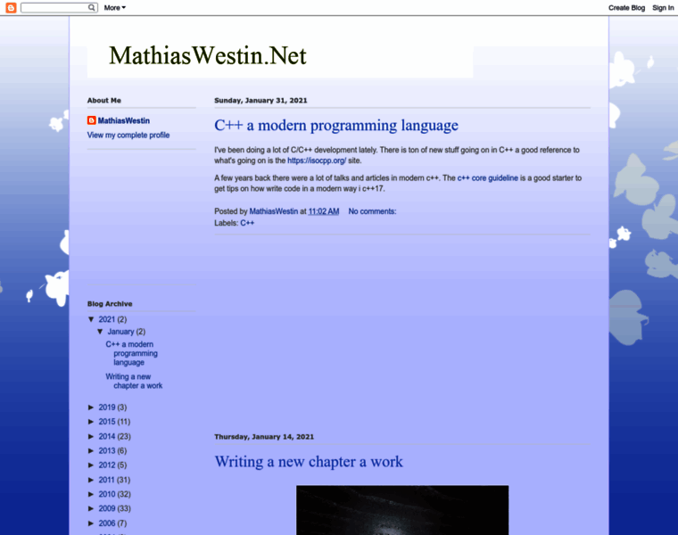 Mathiaswestin.net thumbnail