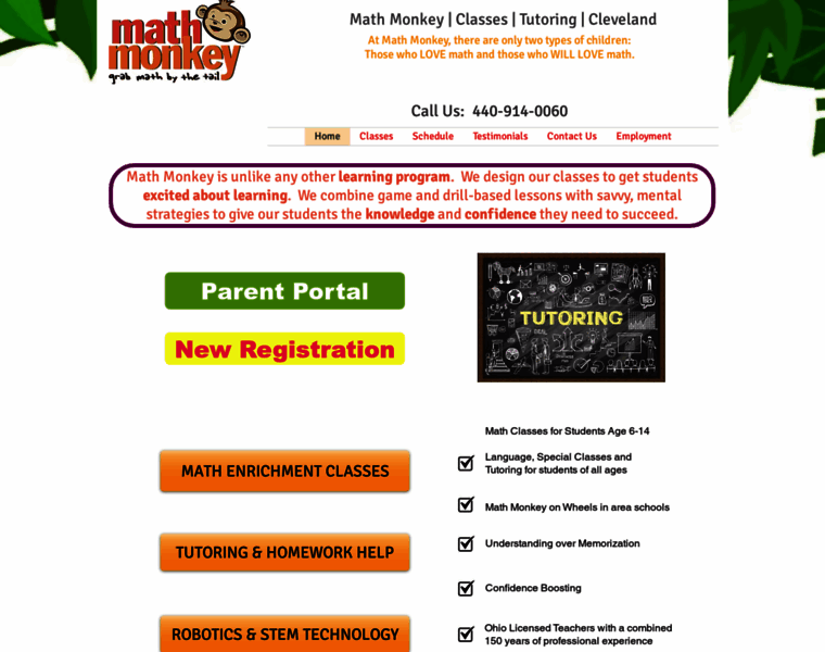 Mathmonkeycleveland.com thumbnail