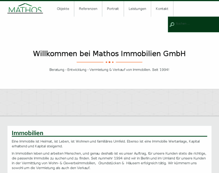Mathos-immobilien.de thumbnail