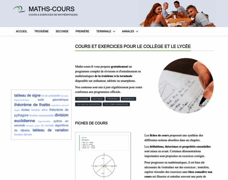 Maths-cours.fr thumbnail